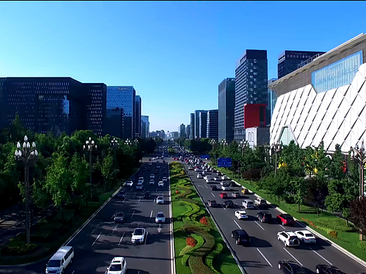 【特效包装】城市街道科技元素合成小练习