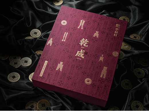 乾城/红色款/茶叶包装摄影