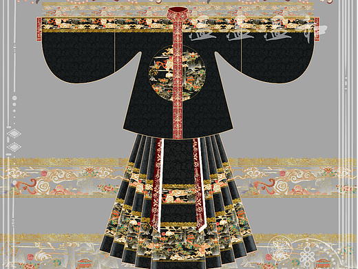 漢服設(shè)計(jì)稿 | 同步更新與記錄-2（個(gè)人主頁-ZNjQwMjQzNzY=） - 傳統(tǒng)/民族服飾 - 站酷設(shè)計(jì)師魚團(tuán)的小貓們原創(chuàng)素材 - 站酷ZCOOL