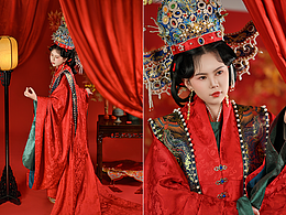 明制婚服-凤冠霞帔