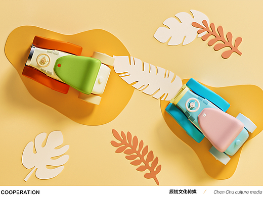母婴--儿童摇摇马电商场景渲染