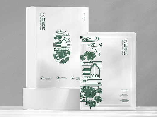 包装 | 灵芝面膜包装合集