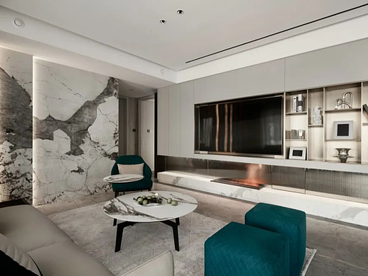 180㎡现代风 | 简雅空间的诗意对白