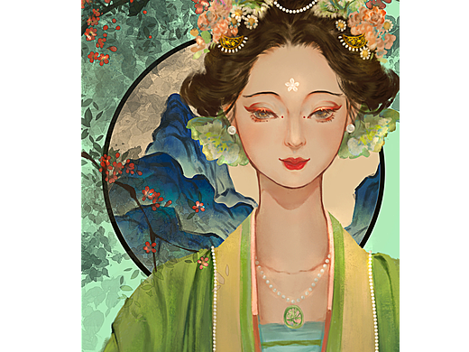 摸个美人