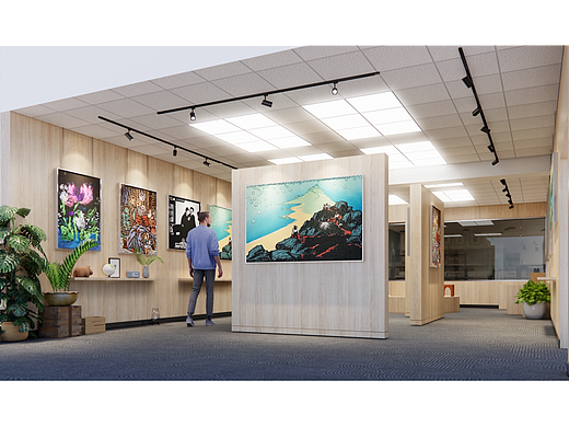 小学版画展厅