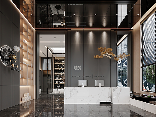 Anson︱几木三舍 现代商业空间表现