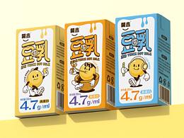 開鑫浓豆乳包装设计