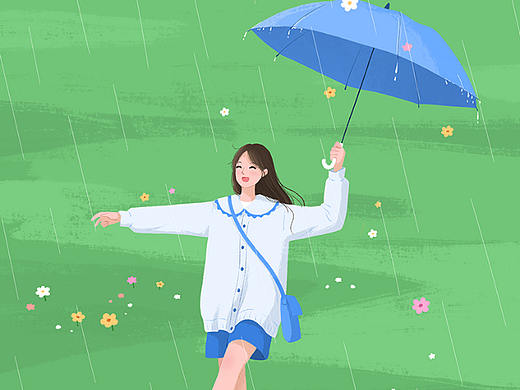 治愈系插画-遇见▪时光5