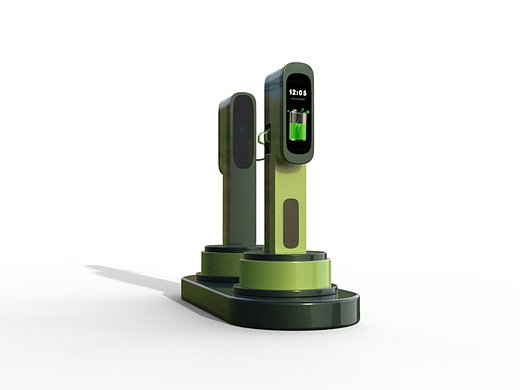 极光·汽车充电桩（个人主页-ZNTk0NTgyMDQ=） - 其他工业/产品 - 站酷设计师书瑞儿原创素材 - 站酷ZCOOL