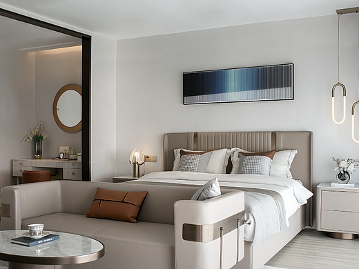 现代-优雅白，沉静的空间艺术！