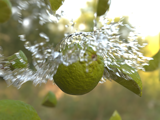 【每一帧都是热爱】 Houdini 柠檬饮料