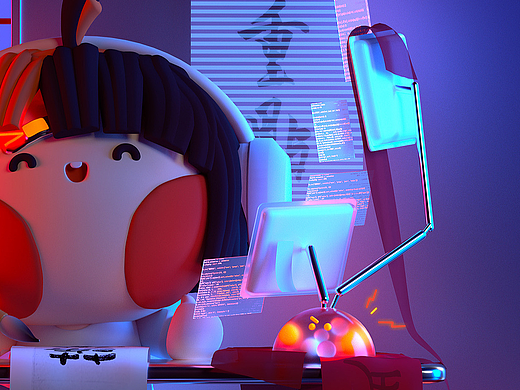 C4D | 芜湖~੭ ᐕ)੭*⁾⁾