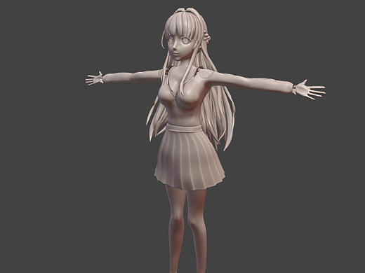 blender手板建模+eevee物理天空测试