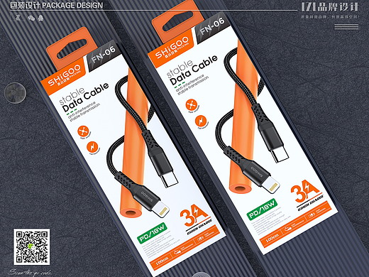 LZL品牌设计：数码产品配件包装设计 | 数据线包装设计（个人主页-ZNjA5NzAzNzY=） - 包装 - 站酷设计师最不具影响力设计原创素材 - 站酷ZCOOL