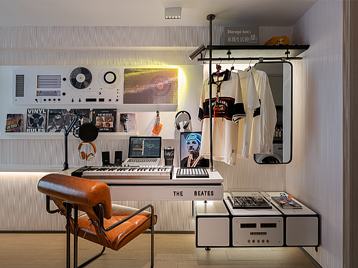 公寓设计丨独立音乐人的时尚House，燥起来！