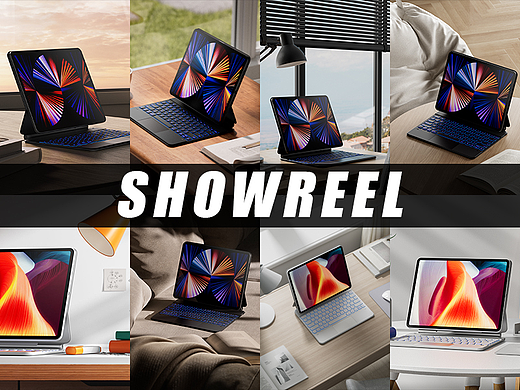 妙控ipad键盘渲染合辑