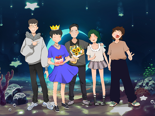 插画绘制