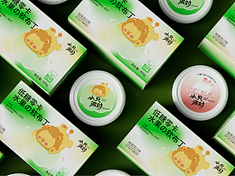 小只派对布丁包装|举个栗子新年礼盒包装