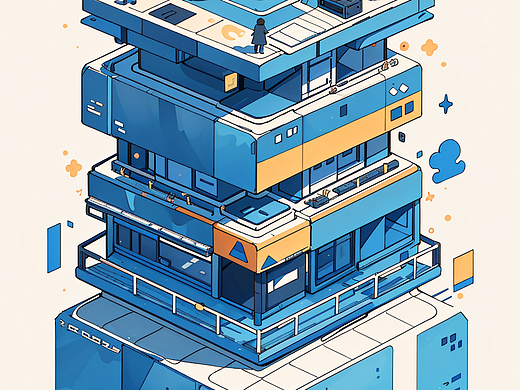 建筑插图 #建筑手绘