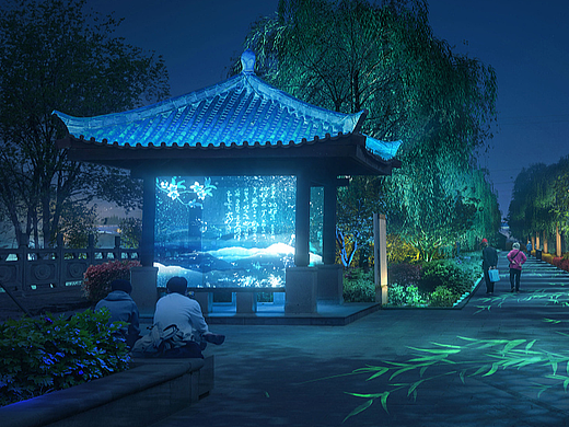 【建筑投影/图案】