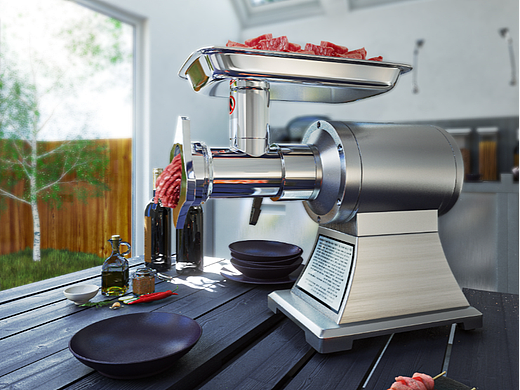絞肉機(jī)（Meat Grinder）（個(gè)人主頁-ZNjEyODMyMzI=） - 產(chǎn)品 - 站酷設(shè)計(jì)師Tina_lsm原創(chuàng)素材 - 站酷ZCOOL