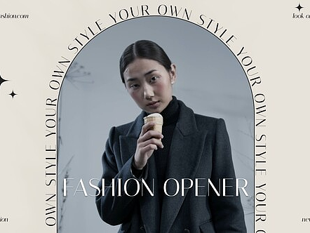 AE模板|创意高级时尚模特产品介绍美妆服饰宣传广告