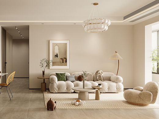 是法式风中氛围感超强的配色之一，可以通过配色来完成