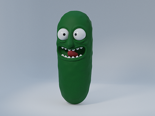 blender 小黄瓜