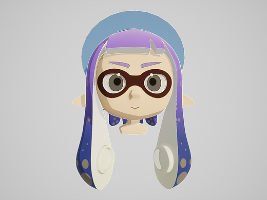 Inkling Girl（Splatoon3 Fanart）
