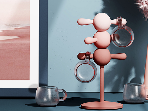 另一款桌面杯架設(shè)計（個人主頁-ZNjIwMDUyMjg=） - 生活用品 - 站酷設(shè)計師littlefan零原創(chuàng)素材 - 站酷ZCOOL