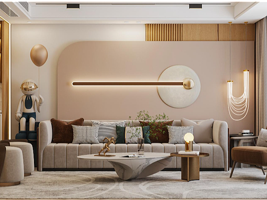 沈阳翡丽府别墅样板间设计