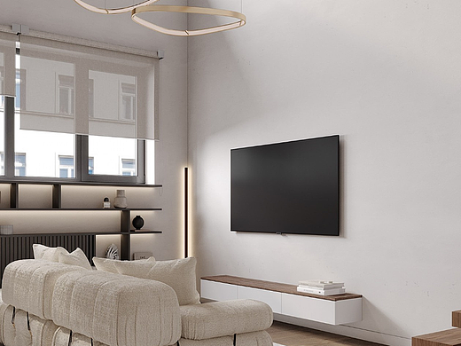 复式小空间公寓设计 简单雅致