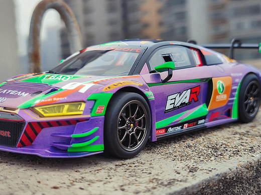 MENG 1:24 奥迪R8 LMS GT3 EVA涂装版