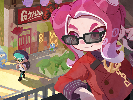 喷射战士（个人主页-ZNjgyMjQ5NjA=） - 商业插画 - 站酷设计师冷可汀原创素材 - 站酷ZCOOL