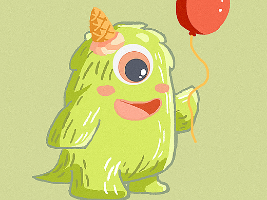 小怪兽 真的很可爱