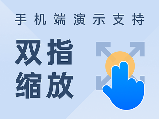 摹客,手机端演示支持双指缩放