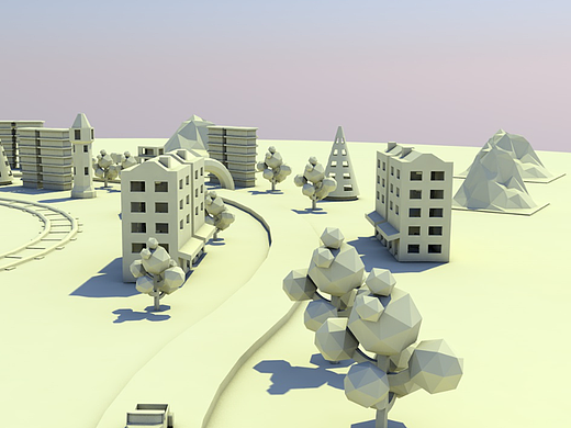 C4D折纸动画