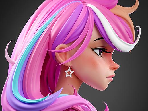 长发girl（个人主页-ZNjY3MjMwMjA=） - 人物/生物 - 站酷设计师囧的的原创素材 - 站酷ZCOOL