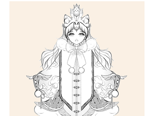 角色设计——小狐狸