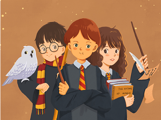 【哈利波特人物系列】格兰芬多铁三角