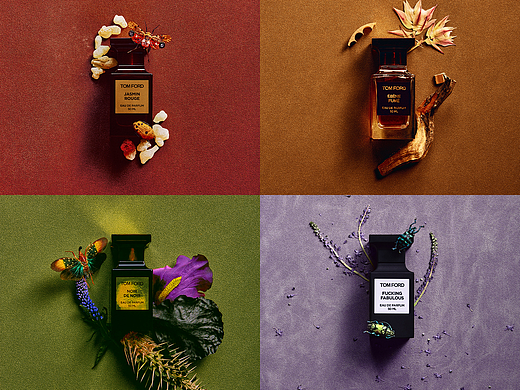 JUDGEmeStudios X TOM FORD香水静物摄影-春夏秋冬