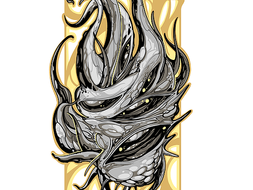 　克苏鲁主题插画
