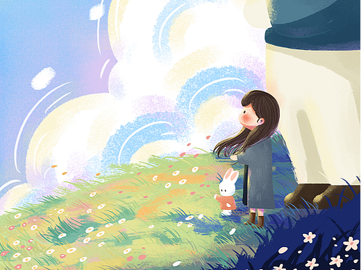 夏天的风（个人主页-ZNjEwNjI0NDQ=） - 商业插画 - 站酷设计师努力画图的兔子原创素材 - 站酷ZCOOL