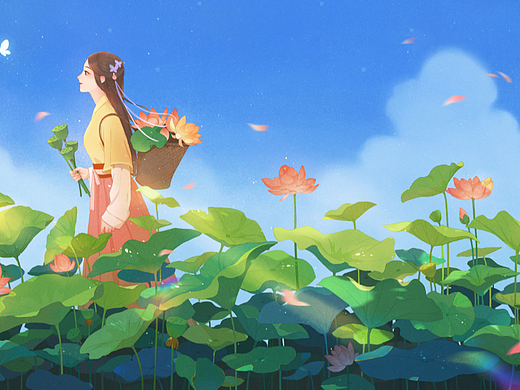 采莲插画-商业插画470396天前桃花源记插画-商业插画120097天前惊蛰