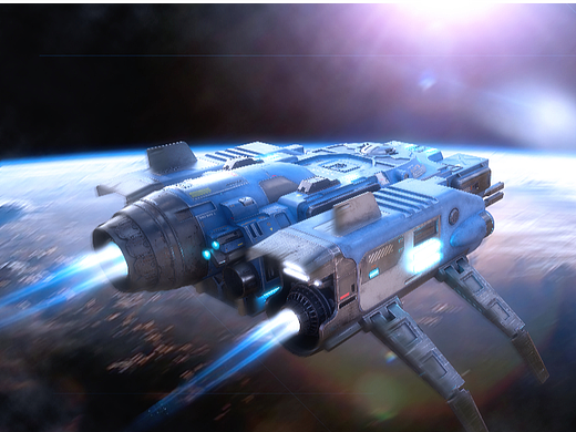 【学员作品】陈风 -- 《Spaceship》