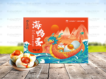 锐联品牌设计-海鸭蛋礼盒设计