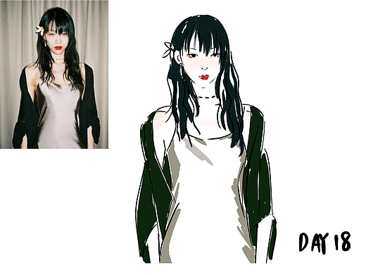 人物速寫陪練團(tuán)打卡挑戰(zhàn)day18（個(gè)人主頁-ZNjQ3NDM1NzI=） - 創(chuàng)作習(xí)作 - 站酷設(shè)計(jì)師petiteFANG原創(chuàng)素材 - 站酷ZCOOL