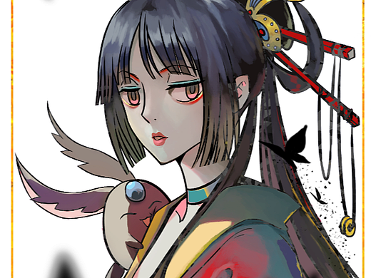 二次元类（个人主页-ZNjE4NTkxODg=） - 艺术插画 - 站酷设计师贰钱铜货原创素材 - 站酷ZCOOL