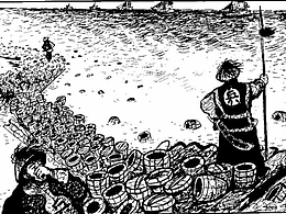 清朝企图用马桶霉退英国海军舰队