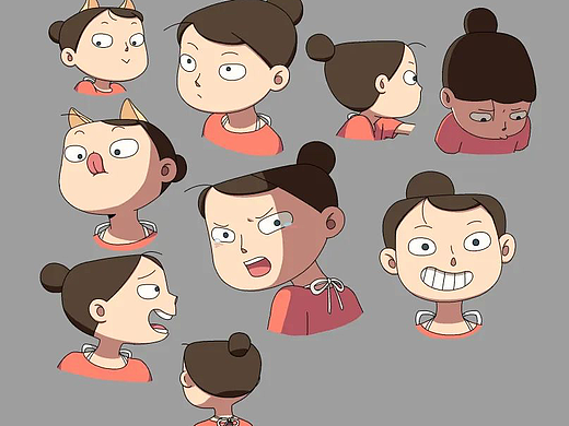 《女生宿舍日?！纺缓筚Y料大放送——角色（個(gè)人主頁(yè)-ZMTQ0ODk1Ng==） - 動(dòng)漫 - 站酷設(shè)計(jì)師魚(yú)肚白動(dòng)畫(huà)官方原創(chuàng)素材 - 站酷ZCOOL